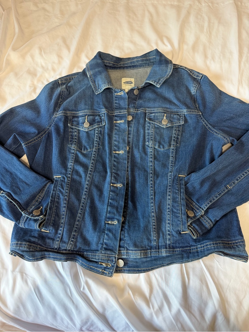 Old Navy Dark Blue Denim Jacket